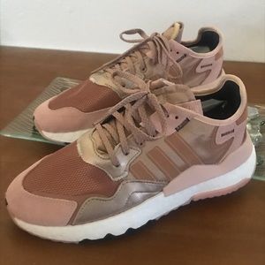NWT Adidas Rose Gold Nite Jogger Women’s Sz 9